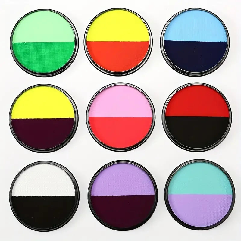 VERONNI 30g Double Color Water-Based Face & Body Paint Face & Body Paint QXL