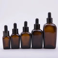 Amber Glass Dropper Bottle with Pipette | 15–100ml Glass Dropper Bottle QXL 15ml Glass