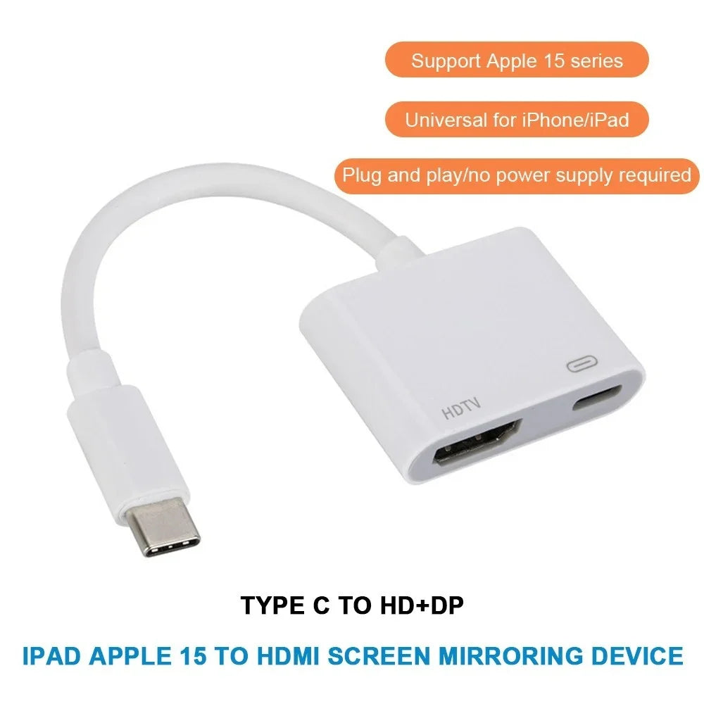 USB-C to HDMI 4K 60Hz Adapter for iPhone, MacBook & More USB-C HDMI Adapter QXL
