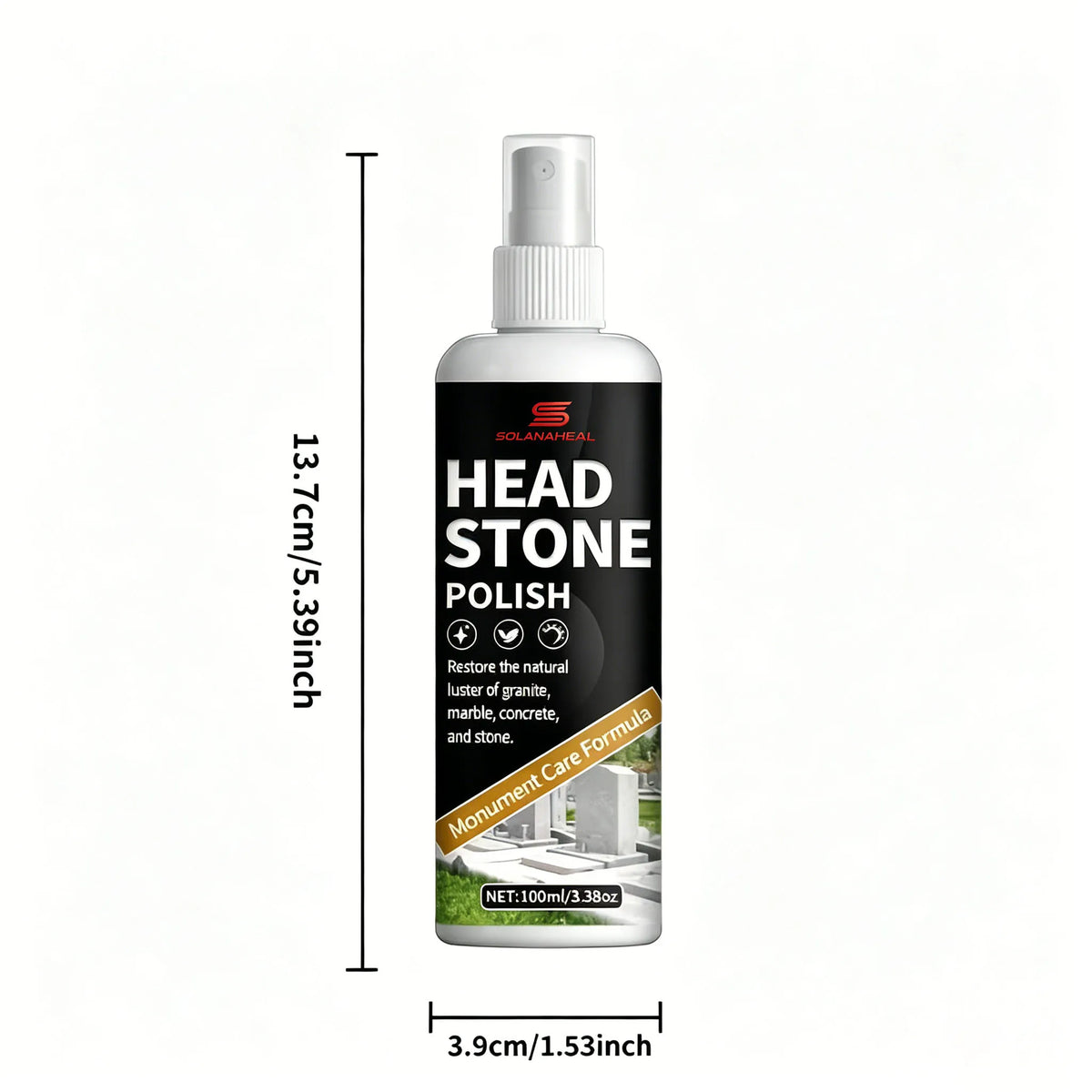 Stone Polish Spray – Granite, Marble & Concrete Shine Stone Polish Spray QXL