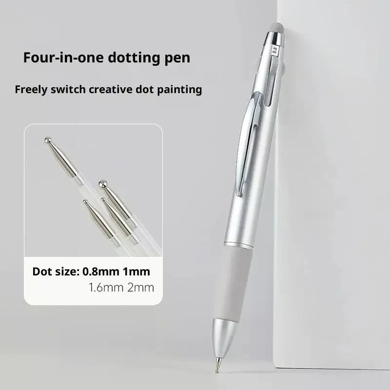 4-in-1 Nail Dotting Pen | Ballpoint Manicure Nail Art Tool Nail Art Dotting Pen QXL