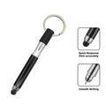 2-in-1 Stylus Ballpoint Pen with Keychain | All Devices Stylus Ballpoint Pen QXL black