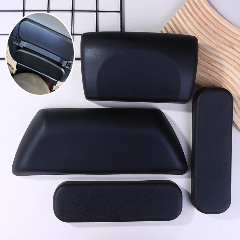 Motorcycle Trunk Backrest for SHAD SH29–SH48 | ABS Cushion Motorcycle Trunk Backrest QXL