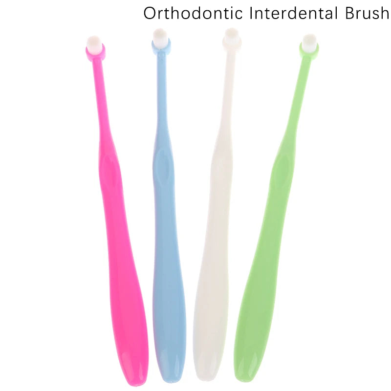 Orthodontic Interdental Brush | Soft Small Head Toothbrush Orthodontic Toothbrush QXL