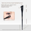 Brightening Concealer & Highlighter Brush | Soft Synthetic Concealer Makeup Brush QXL Black Rose A210 Wate