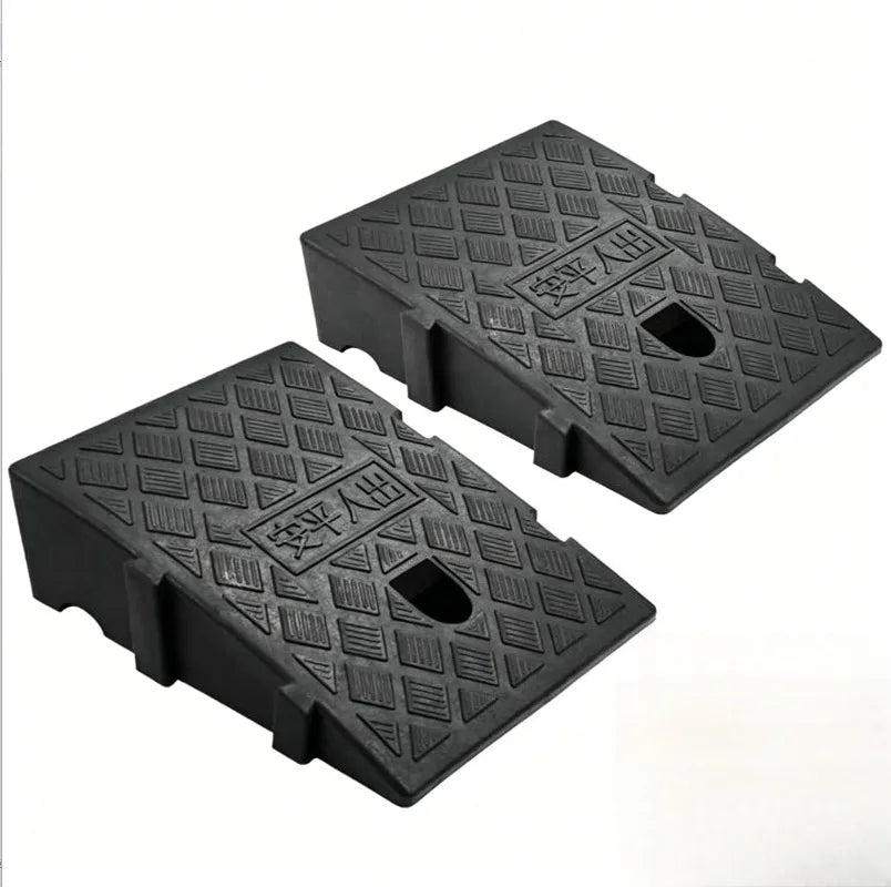 Portable PVC Curb Ramp 16–19cm | Anti-Slip Driveway Slope Curb Ramp QXL