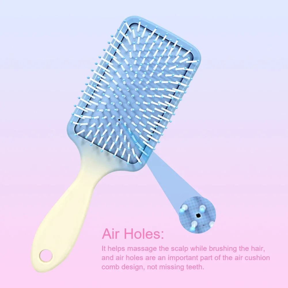 Anti-Static Air Cushion Massage Comb | Detangling Hair Brush Hair Cushion Comb QXL