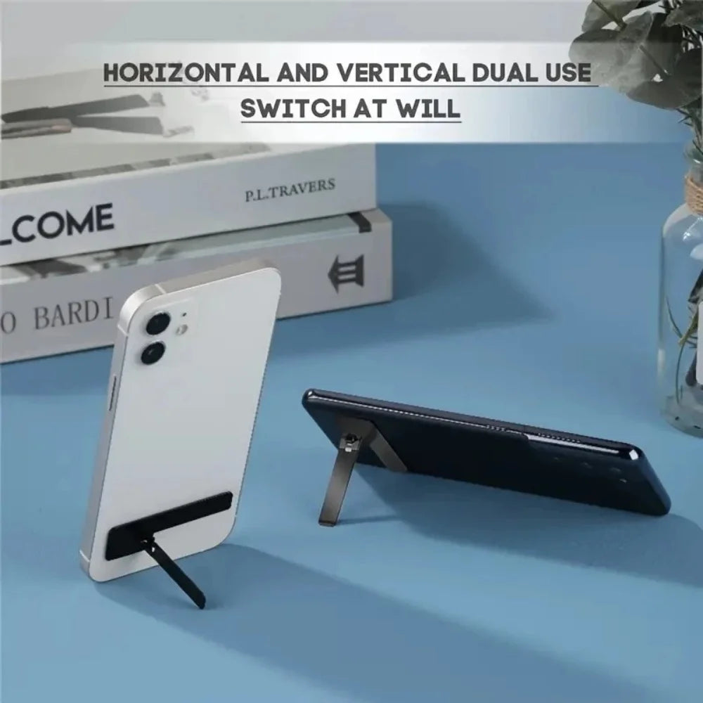 Ultra-Thin Metal Phone Kickstand | Universal Folding Stand Phone Kickstand QXL
