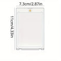 100 PT Magnetic Acrylic Trading Card Holder & Protector Case Trading Card Holder QXL 1pc