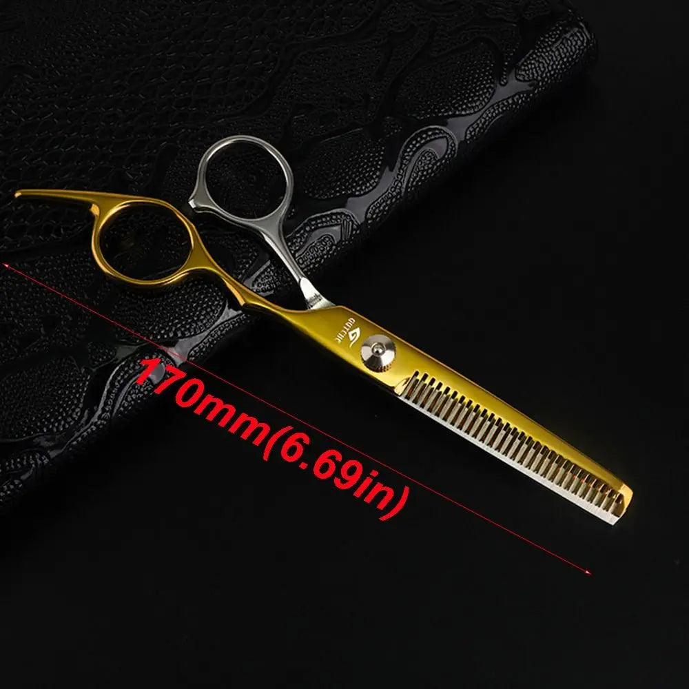 Professional 7" Hair Cutting Scissors | Stainless Steel Salon Hair Cutting Scissors QXL