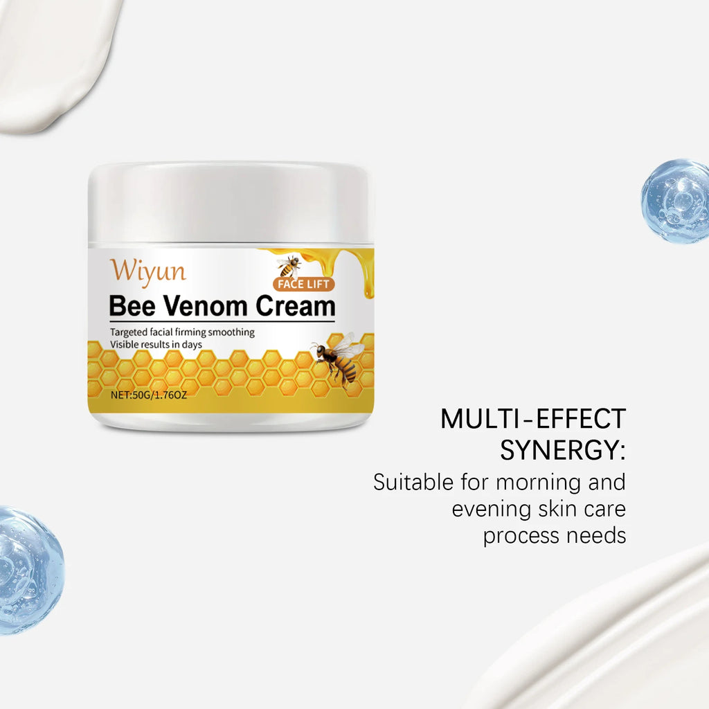 WIYUN Bee Venom Anti-Wrinkle Firming Cream 50g | All Skin Anti-Wrinkle Face Cream QXL