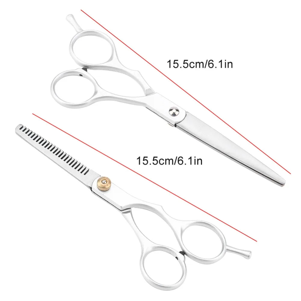 Professional Hair Cutting & Thinning Scissors Set – 6 Inch Hair Scissors Set QXL