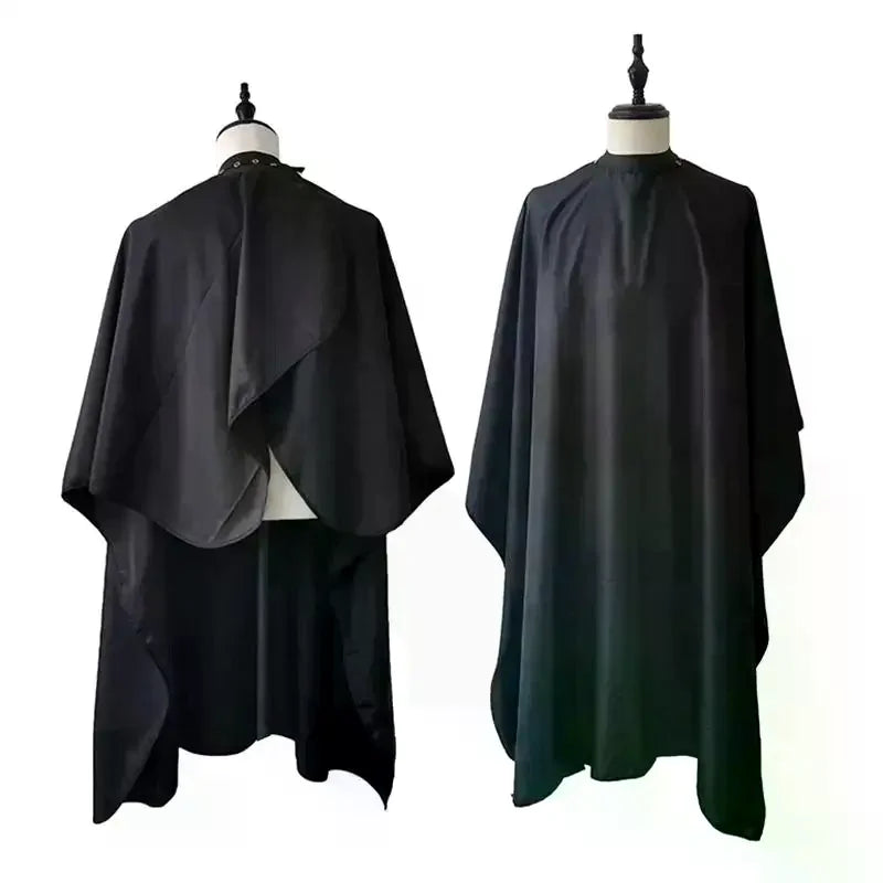 Professional Waterproof Barber Cape 140×120cm | Snap Closure Salon Barber Cape QXL