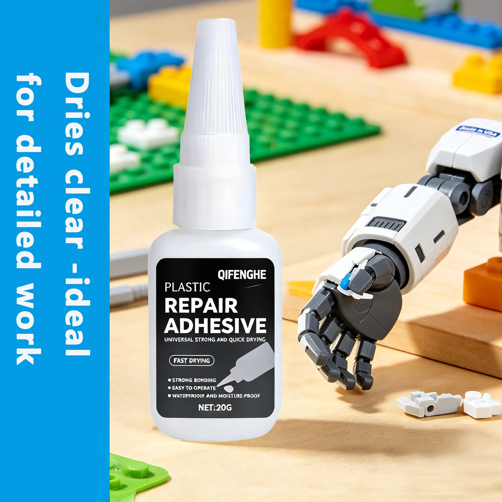 Plastic Repair Adhesive – Fast-Drying Strong Bond Liquid Glue Plastic Repair Adhesive QXL