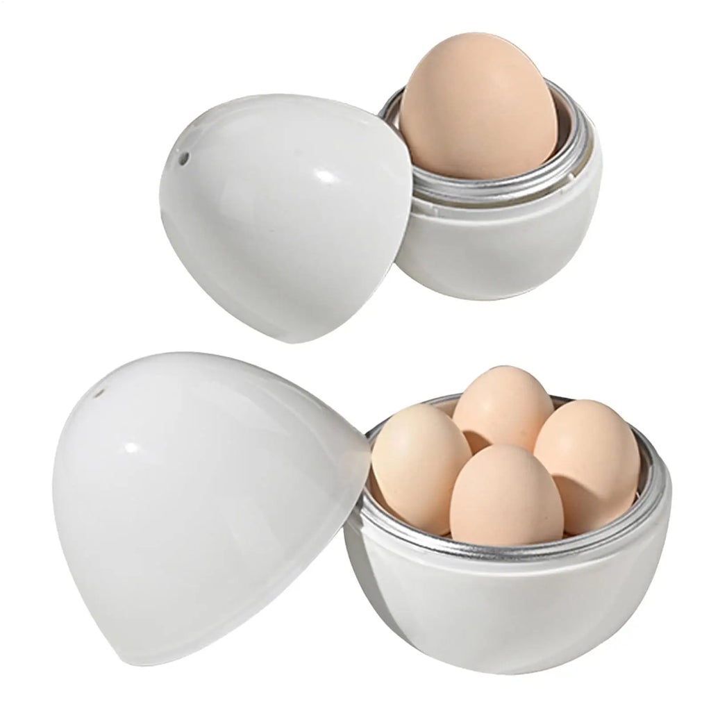 Microwave Egg Steamer – Hard & Soft Boiled Egg Cooker Microwave Egg Cooker QXL