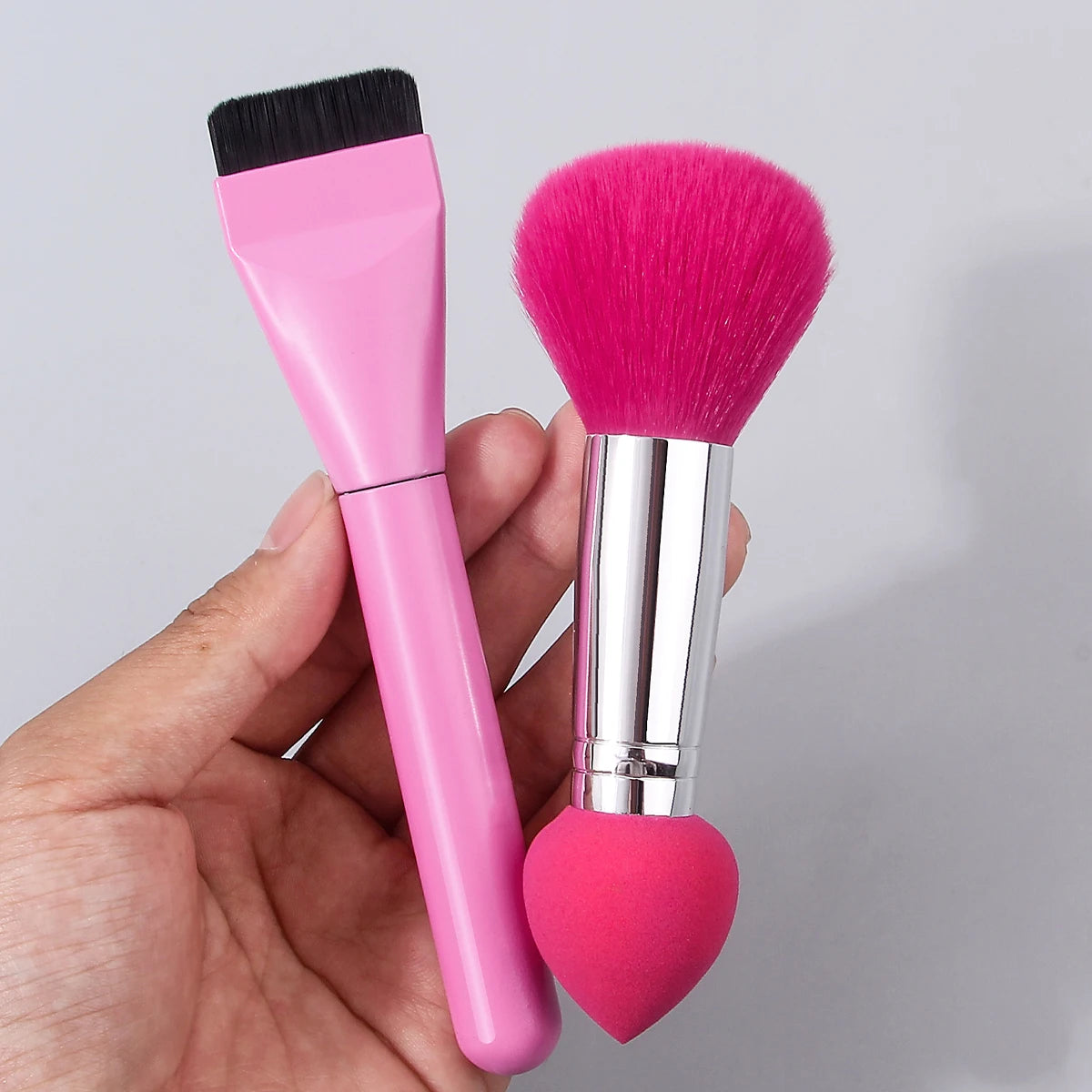 KOSSHOW Ultra-Thin Foundation Brush Set – 2 Pack | BB Cream Foundation Brush Set QXL