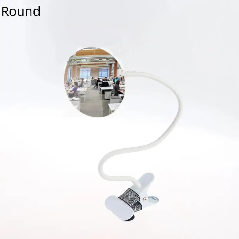 360° Rotating Clip-On Lash Extension Convex Mirror | Magnifying Lash Extension Mirror QXL round