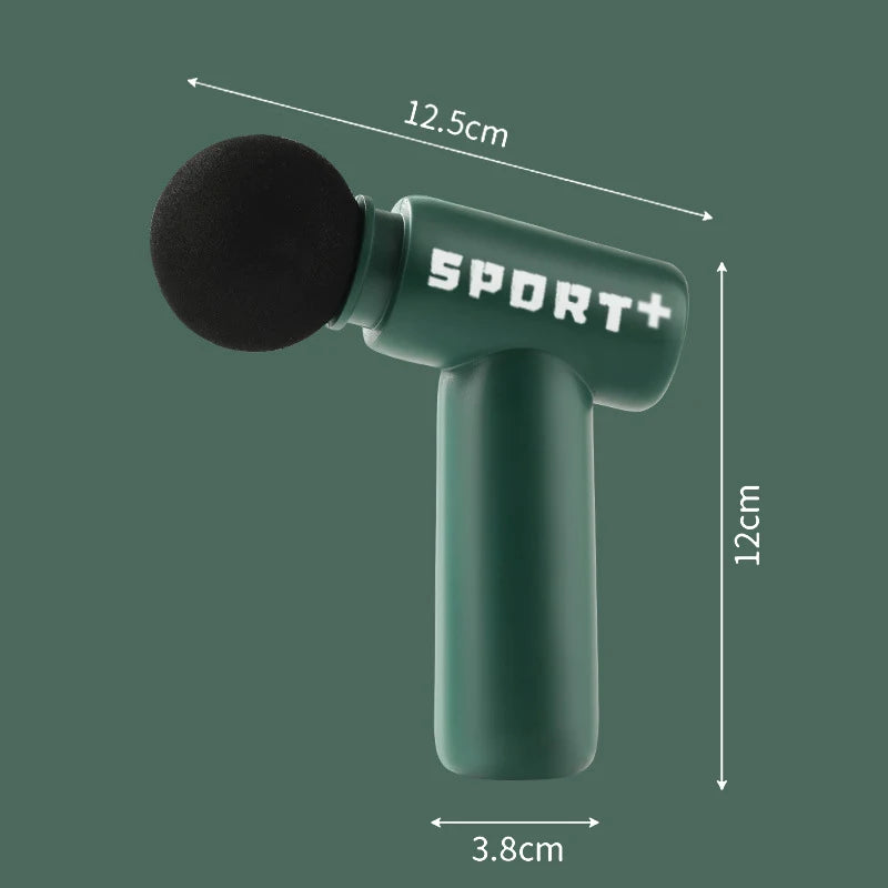 Mini Fascia Massage Gun | Multi-Speed Portable Vibration Massager Vibration Massage Gun QXL Green
