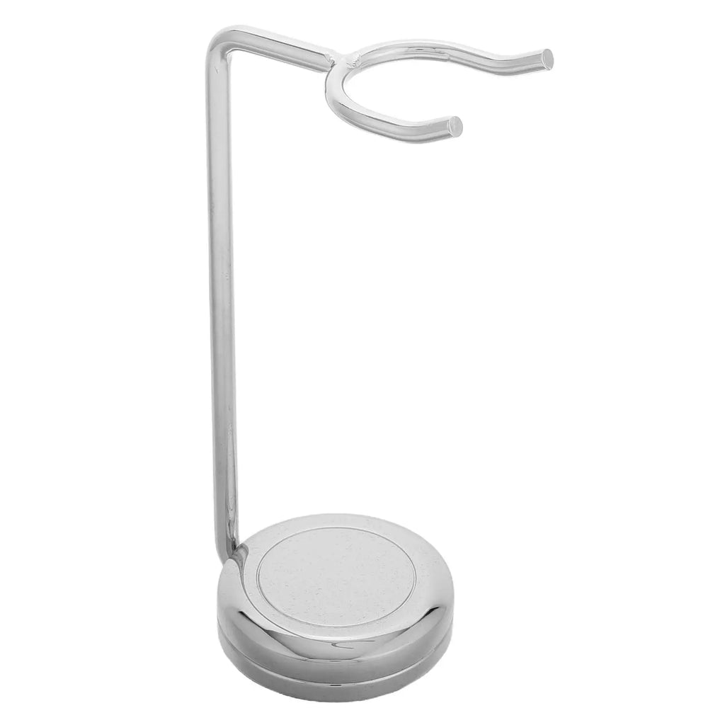 Zinc Alloy Shaving Brush Stand & Razor Drying Rack – Silver Shaving Brush Stand QXL Default Title