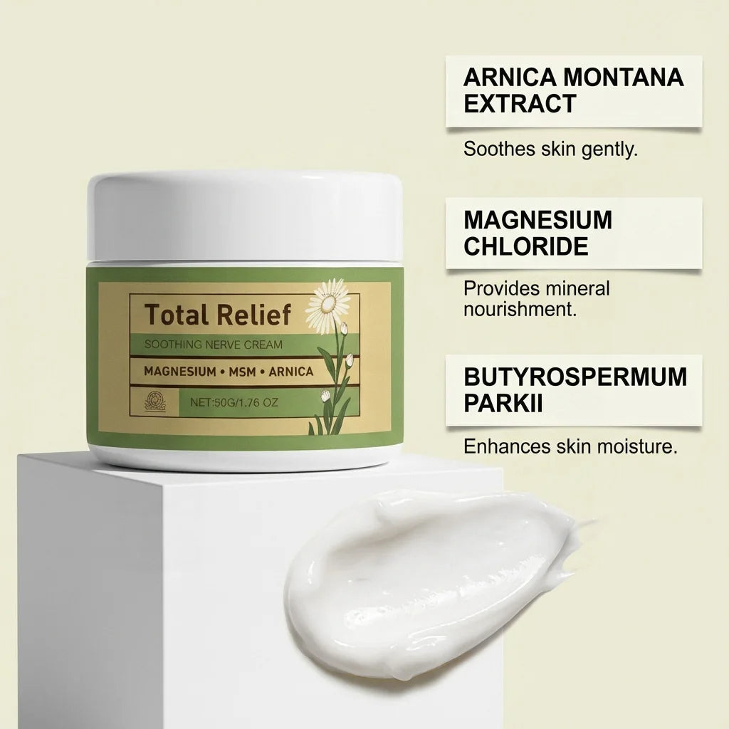 Magnesium MSM &amp; Arnica Deep Hydrating Body Cream 50g Hydrating Body Cream QXL
