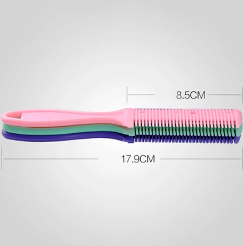Magic Razor Blade Comb – Hair Thinning & Styling Tool Razor Blade Comb QXL