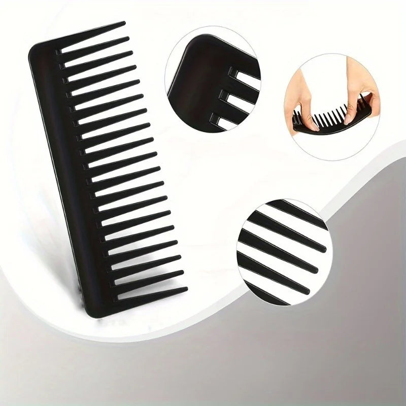 Wide Tooth Detangling Comb | Tangle-Free Hair Styling Hair Detangling Comb QXL