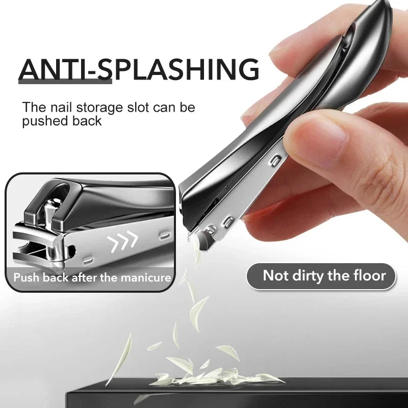 Stainless Steel Nail Clipper – Sharp Curved Blade for Home Use Nail Clipper QXL