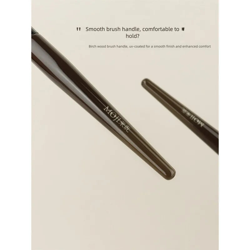 L63 Slope Goat Hair Blush & Contour Brush | Professional Blush Contour Brush QXL