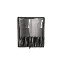 PU Folding Makeup Brush Bag | Zipper Roll Storage Organizer Makeup Brush Bag QXL bag