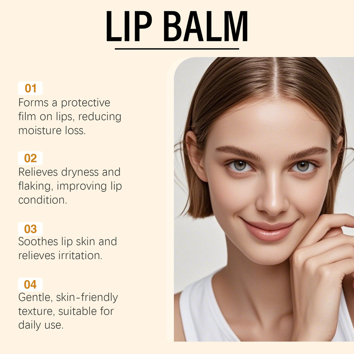 Eelhoe Turmeric Lemon Lip Balm | Shea Butter Hydrating Treatment Lip Balm Treatment QXL
