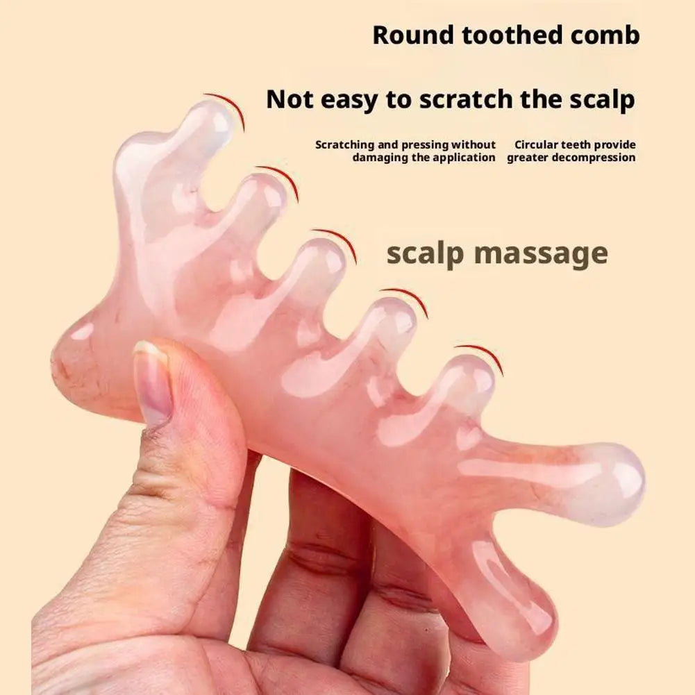 Scalp Massage Comb | Air Cushion Gua Sha Hair Care Tool Scalp Massage Comb QXL
