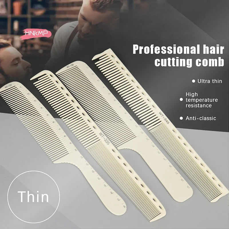 Professional Barber Comb with Laser Ruler | Salon Hair Cutting Barber Styling Comb QXL