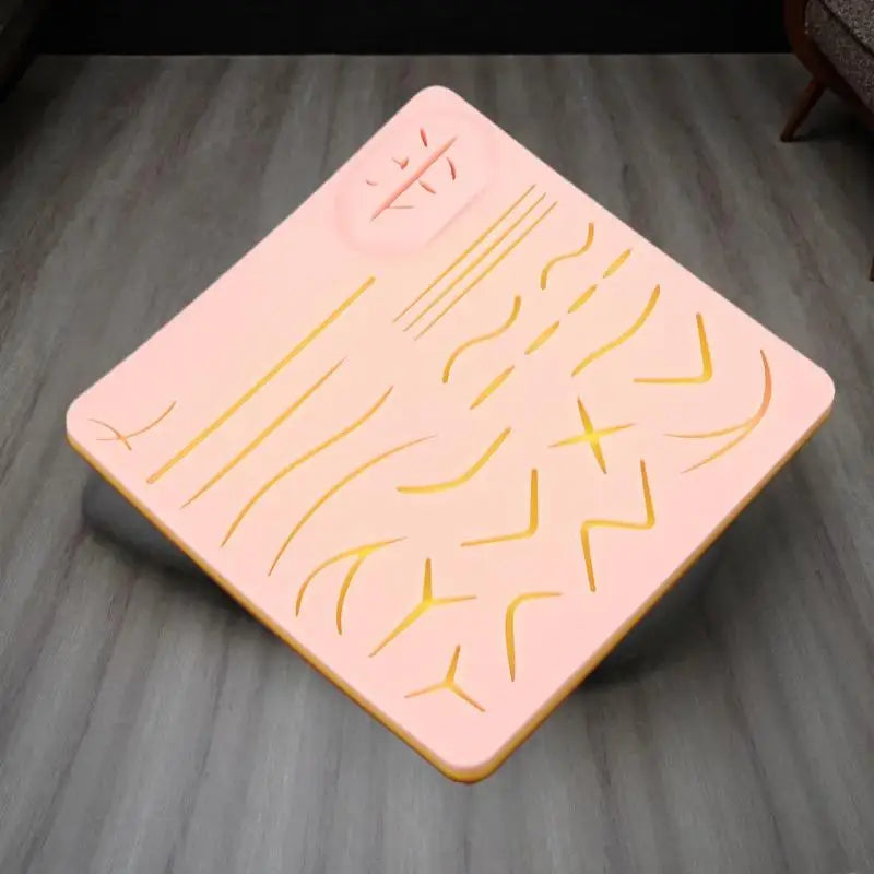 Silicone Suture Practice Pad | Reusable Wound Training Model Suture Training Pad QXL