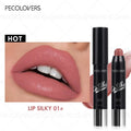 PECOLOVERS Moisturizing Lip Liner Pen | Multi-Color Lip Liner Pen QXL 01