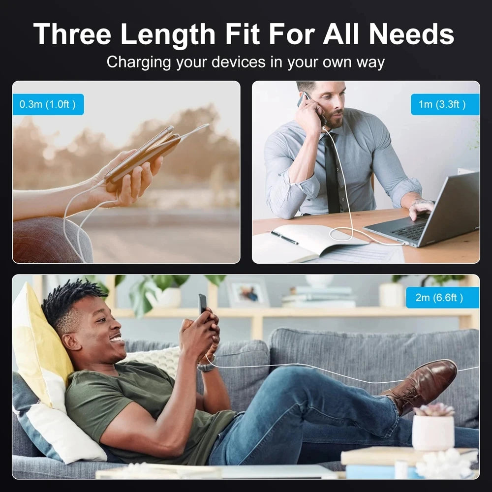 7A 100W USB-C to USB-C Fast Charging Cable | CE Certified USB-C Charging Cable QXL