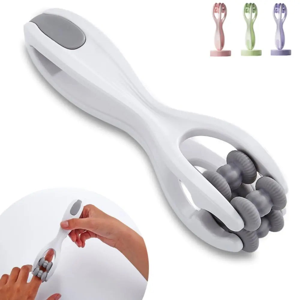 Dual-Row Roller Finger Massager | Portable Acupressure Tool Finger Roller Massager QXL