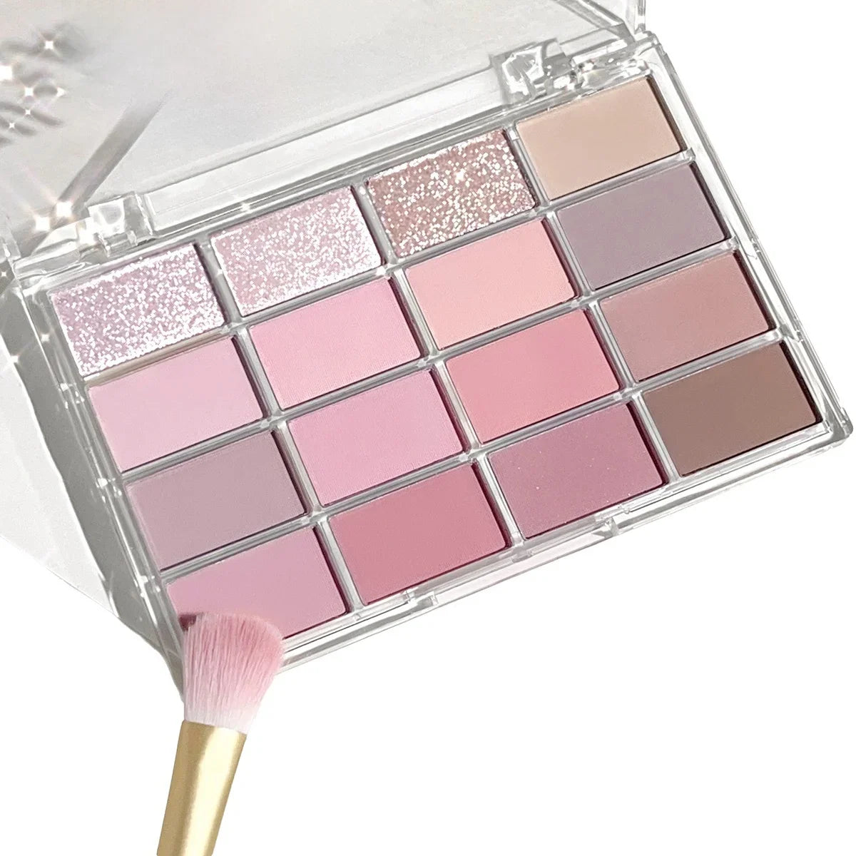 16-Color Nude Eyeshadow Palette | Matte & Pearlescent Neutrals Eyeshadow Palette QXL