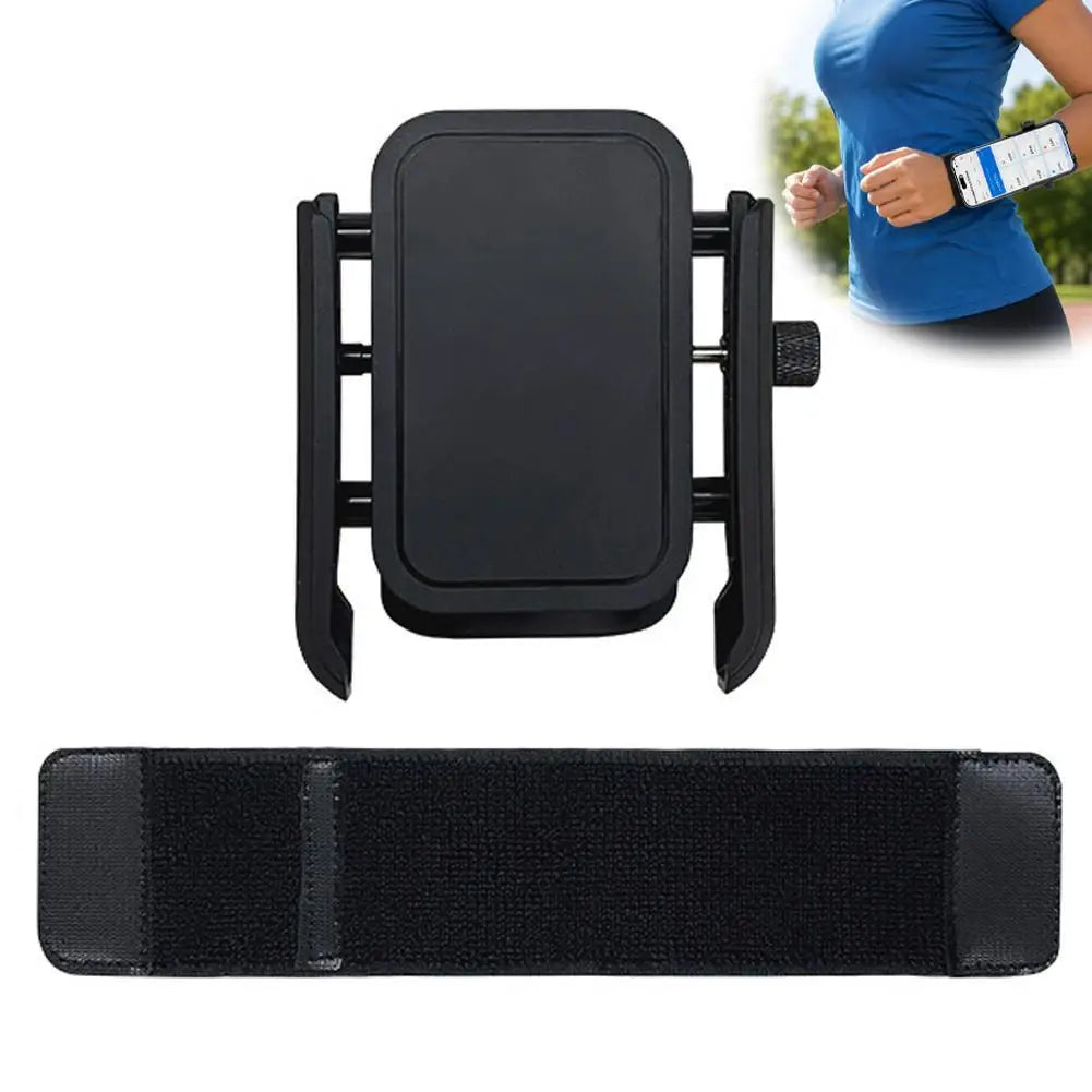 360° Rotating Wristband Phone Holder for Running & Hiking Sports Phone Armband QXL A