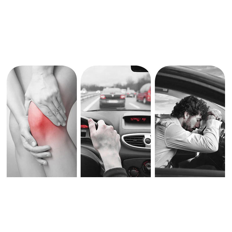 PU Leather Car Armrest Pad | Universal Elbow & Knee Cushion Car Armrest Cushion QXL