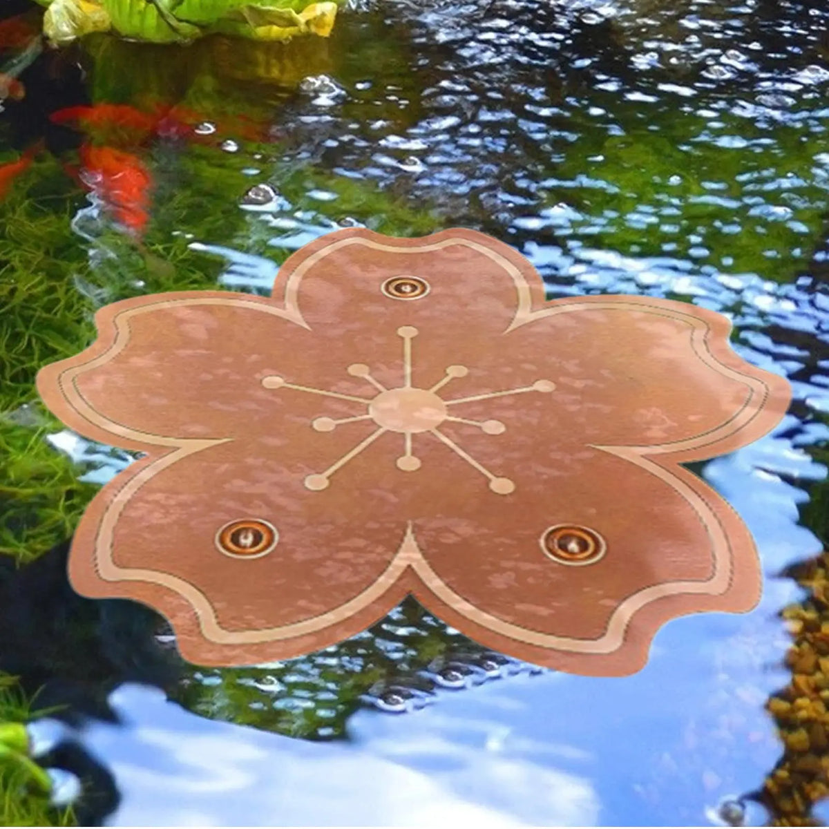 Copper Bird Bath Purification Disc | Rust-Resistant Cleaner Bird Bath Disc QXL