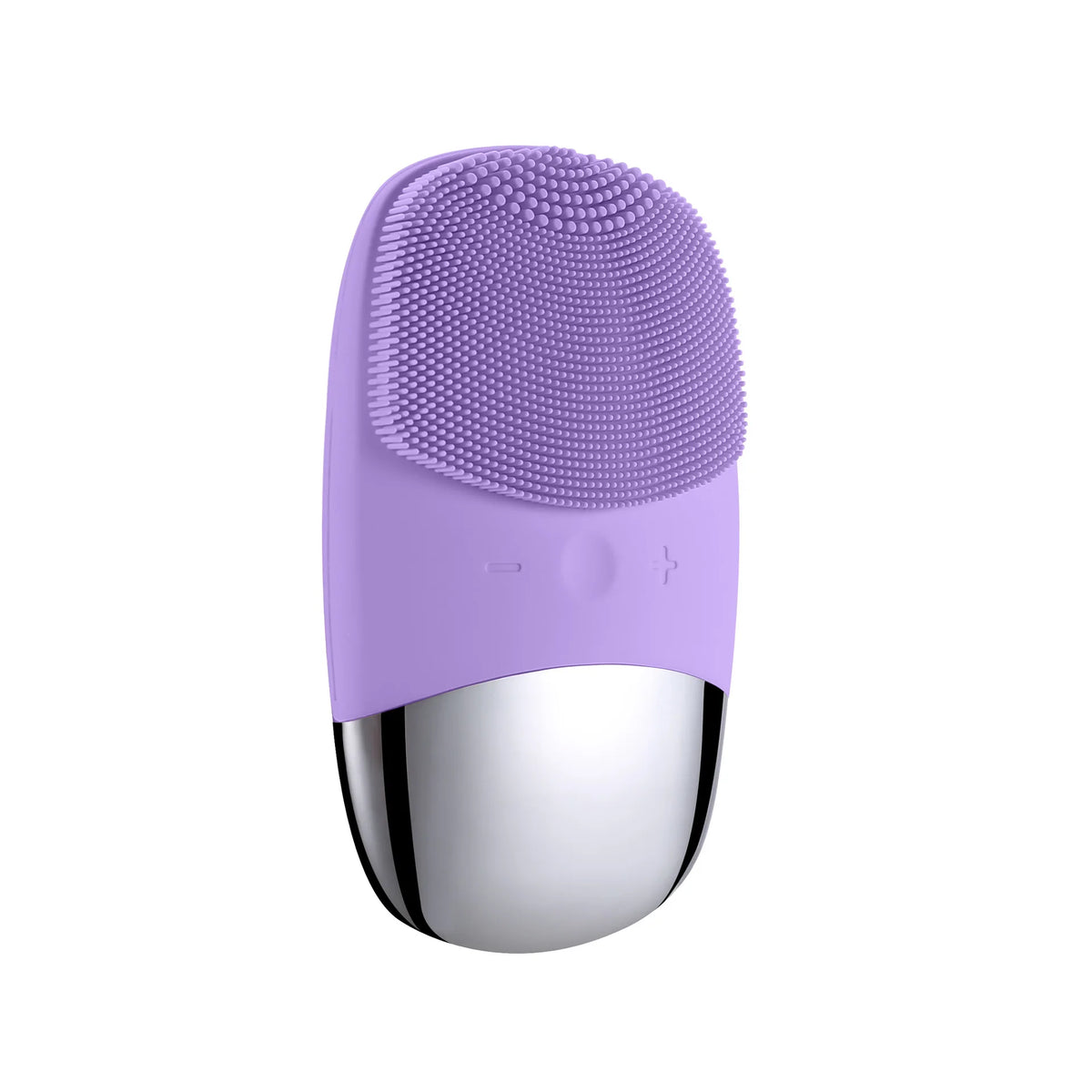 Sonic Silicone Facial Cleansing Brush | Rechargeable, IPX7 Facial Cleansing Brush QXL Purple