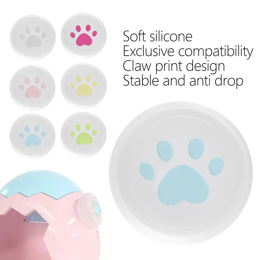 Tamagotchi Paradise Silicone Button Cap | Paw Print Design Game Device Accessory QXL