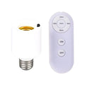 E27 Wireless Remote Control Lamp Holder | Timer & AC180-240V Remote Lamp Holder QXL 1pcs