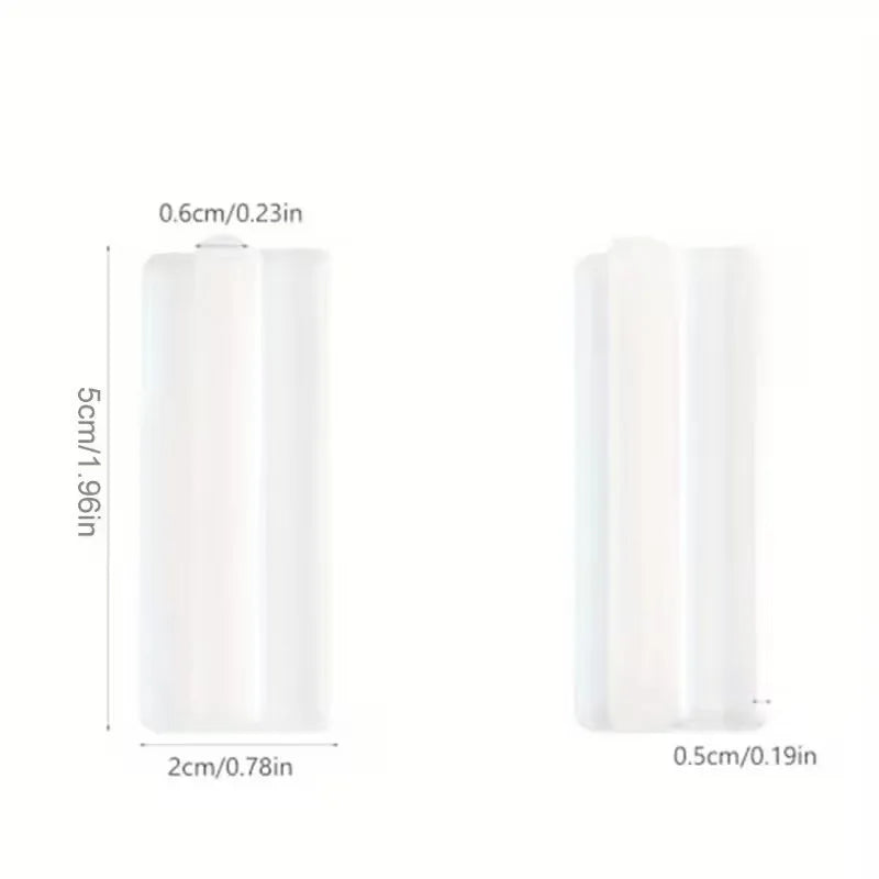 4-Pack Self-Adhesive Sliding Door Handles – Clear, No Drill Cabinet Door Handle QXL