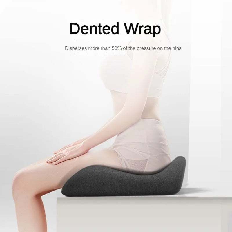 Memory Foam Coccyx Seat Cushion | Office Chair & Car Memory Foam Seat Cushion QXL