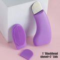 Silicone Blackhead Removal & Facial Cleansing Scraper Tool Facial Cleansing Tool QXL Purple