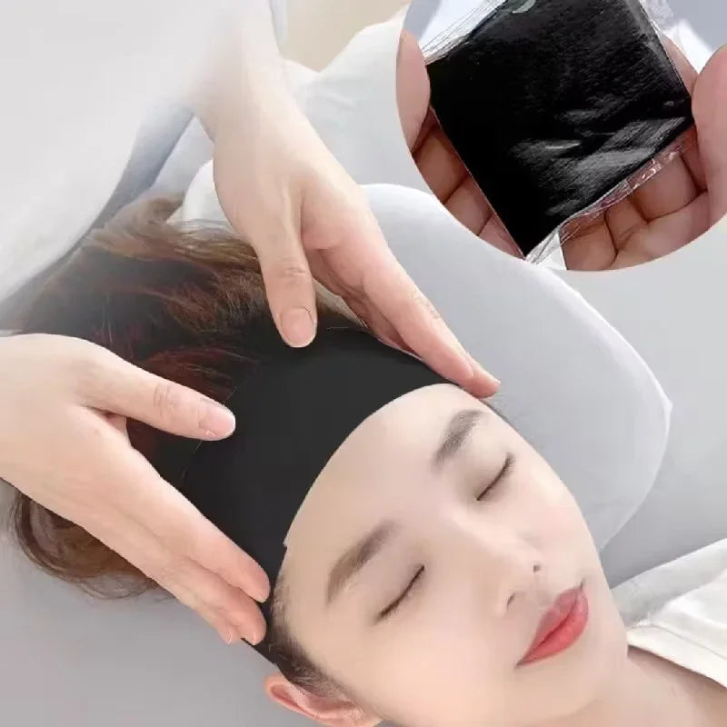 Disposable Spa Facial Headbands 10/50/100-Pack | Adjustable Disposable Facial Headbands QXL