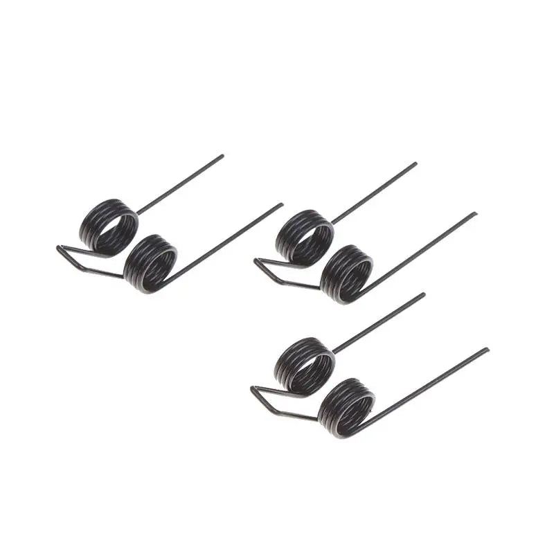 3-Pack Steel Double Torsion Springs 1.2x11mm Black Replacement Replacement Coil Springs QXL