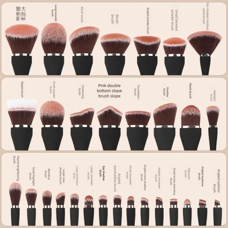 Soft Synthetic Makeup Brush – Powder, Blush & Eyeshadow Makeup Brush QXL
