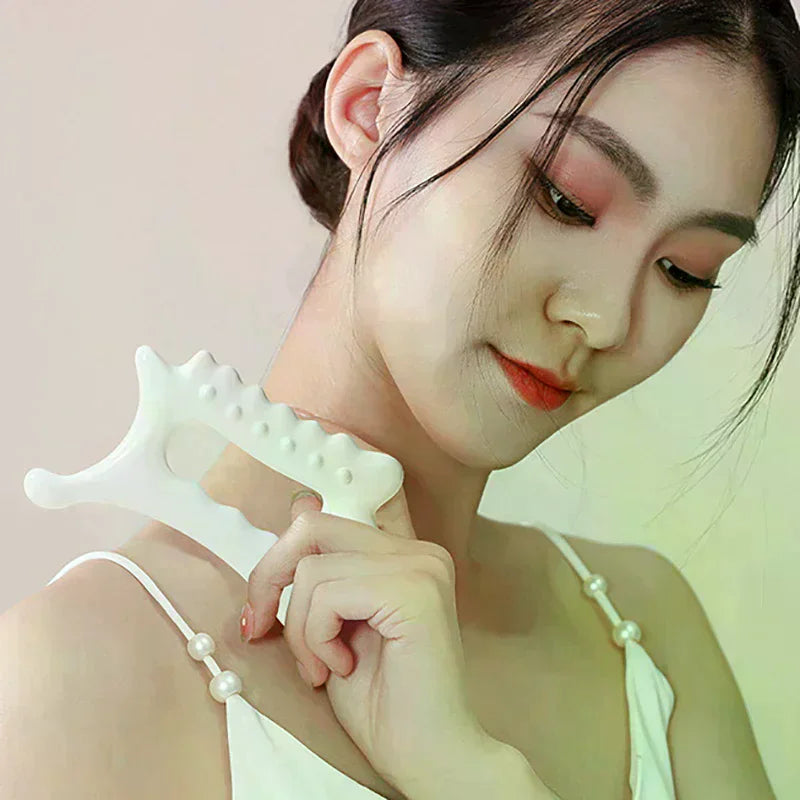 YOVIP Resin Gua Sha Board | Full Body & Facial Scraping Tool Gua Sha Scraping Board QXL